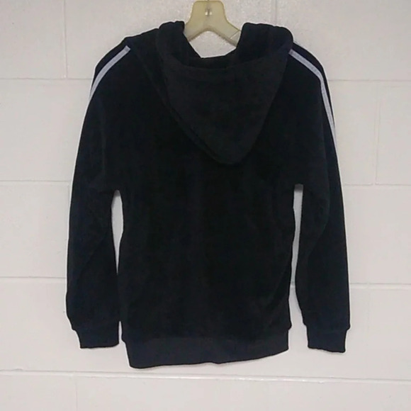 LUX VELOUR SWEATSHIRT, STREETWEAR HOODIE LINED WITH VELOUR - Picture 4 of 11